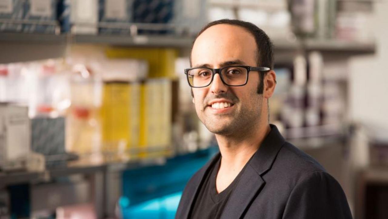 Dr. Tal Danino Dr. Tal Danino with lab background