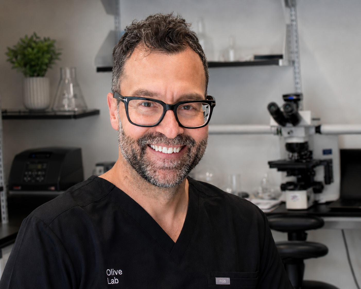 Filko Prugo headshot in the lab