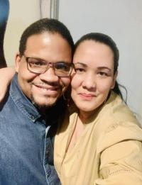 Emilio with his wife Giselle