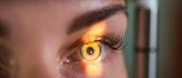 Close up image of a person's eye